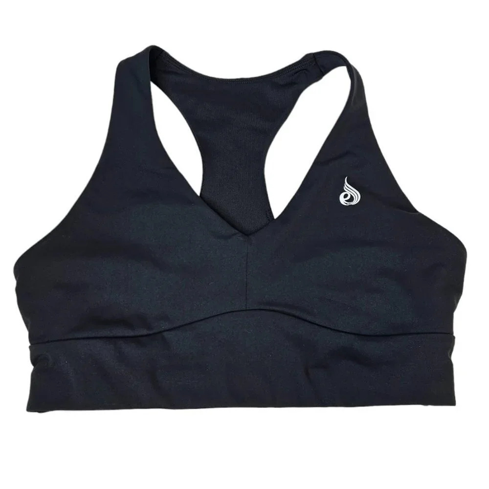Ryderwear Womens Sports Bra Black Soft